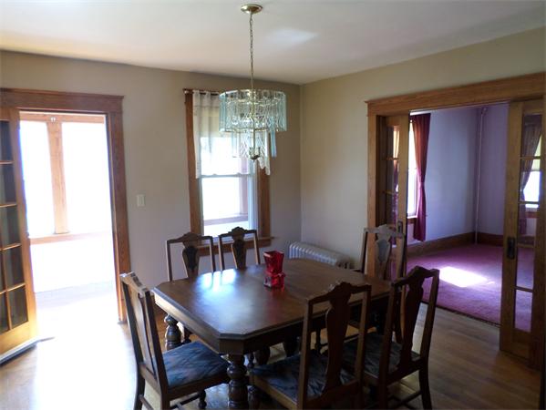 41 Ruggles Street Three Rivers, MA 01080 - Photo 13 of 30 a view of a dining room with furniture and wooden floor