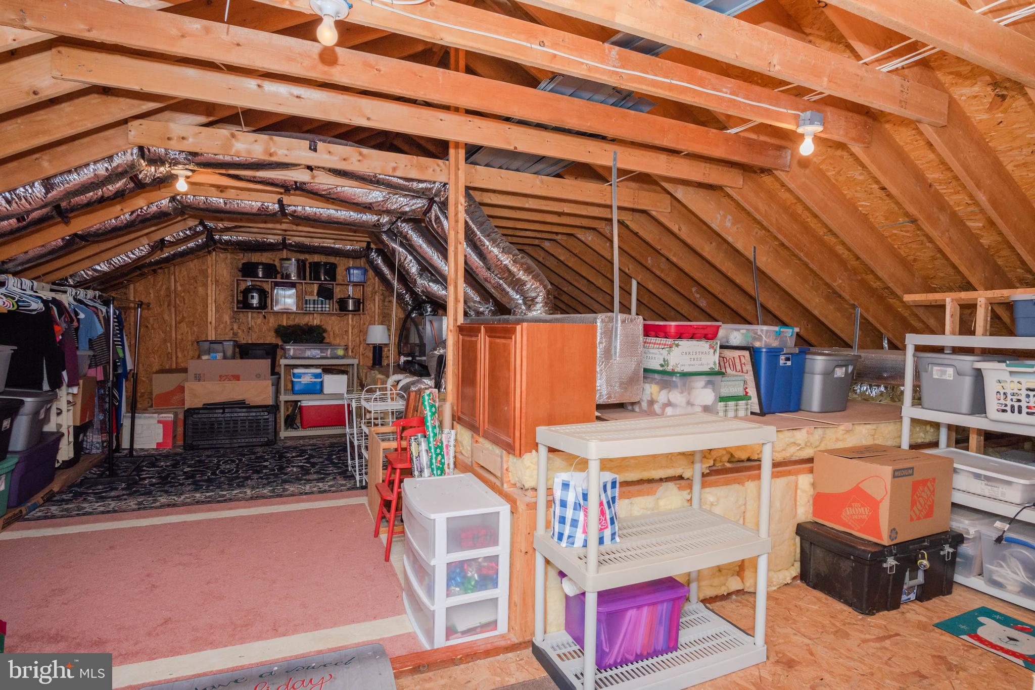 8945 Lewis Road Berlin, MD 21811 - Photo 14 of 71 great attic storage with plumbing for future bath