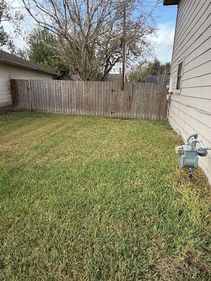 16410 Amy Ridge Road Houston, TX 77053 - Photo 14 of 17 a view of a backyard of the house