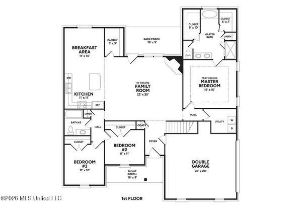 $415,900 | 7579 John Elliott Lane, Hernando, MS 38632