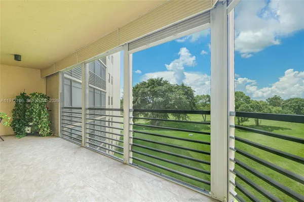 a view of a porch
