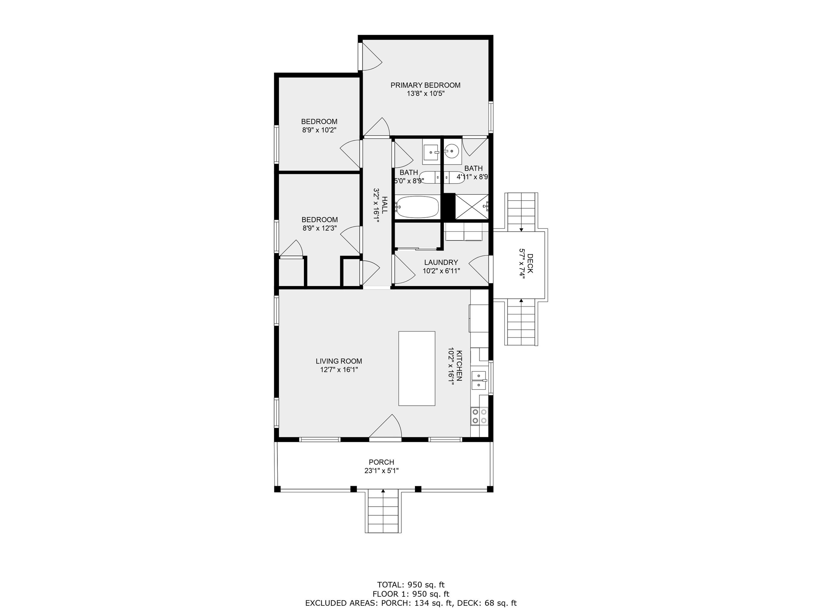 1362 Caney Loop Lillian, AL 36549 - Photo 39 of 40 Floor Plan
