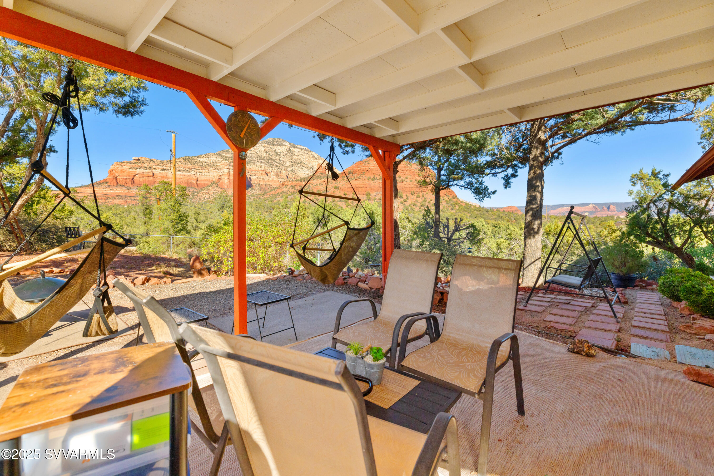 750 Dry Creek Road Sedona, AZ 86336 - Photo 13 of 67 Red Rock Views from covered porch