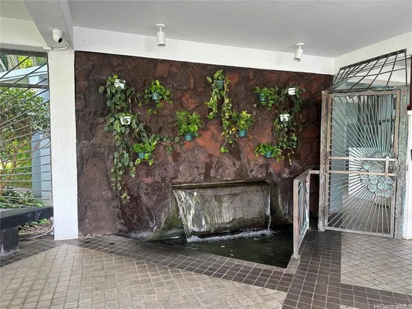 a view of a entryway door with an outdoor space