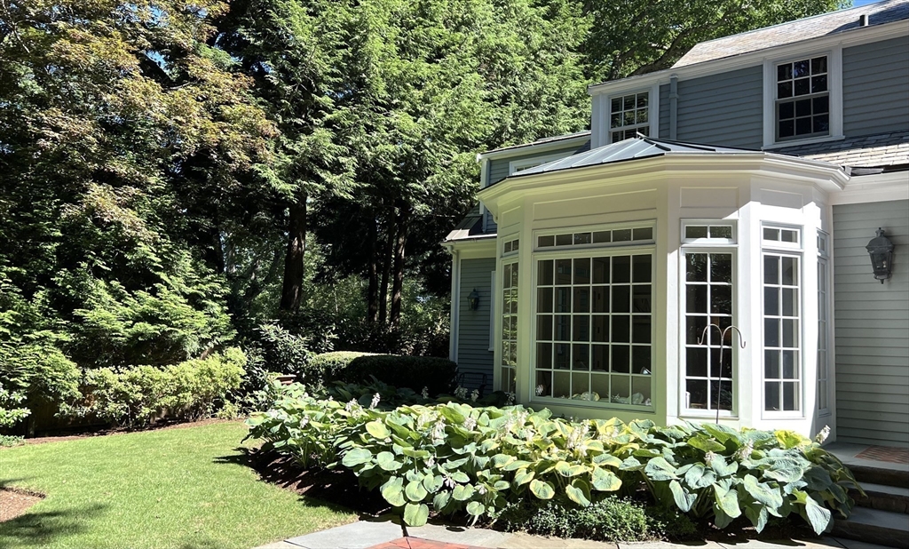 15 Rockridge Road Wellesley, MA 02481 - Photo 14 of 36 a front view of a house with a yard