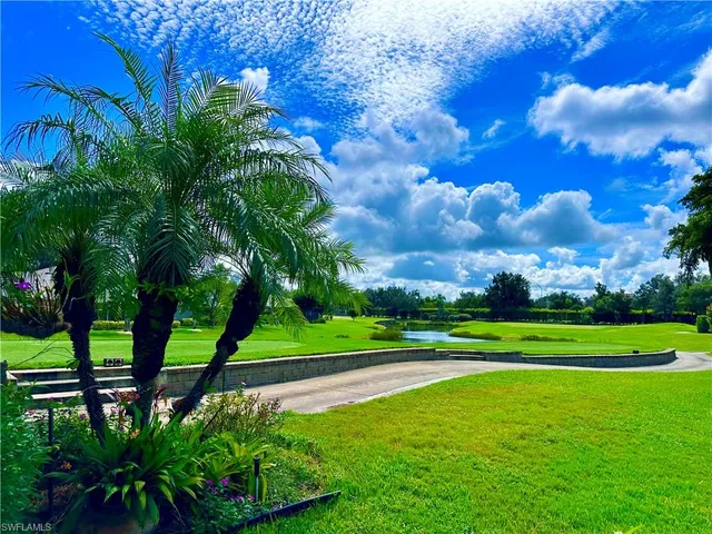 a view of a house with a garden