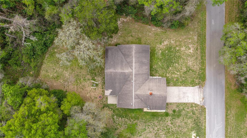 761 South Jeanne Avenue Inverness, FL 34453 - Photo 29 of 33 an aerial view of a house with a yard and a large tree