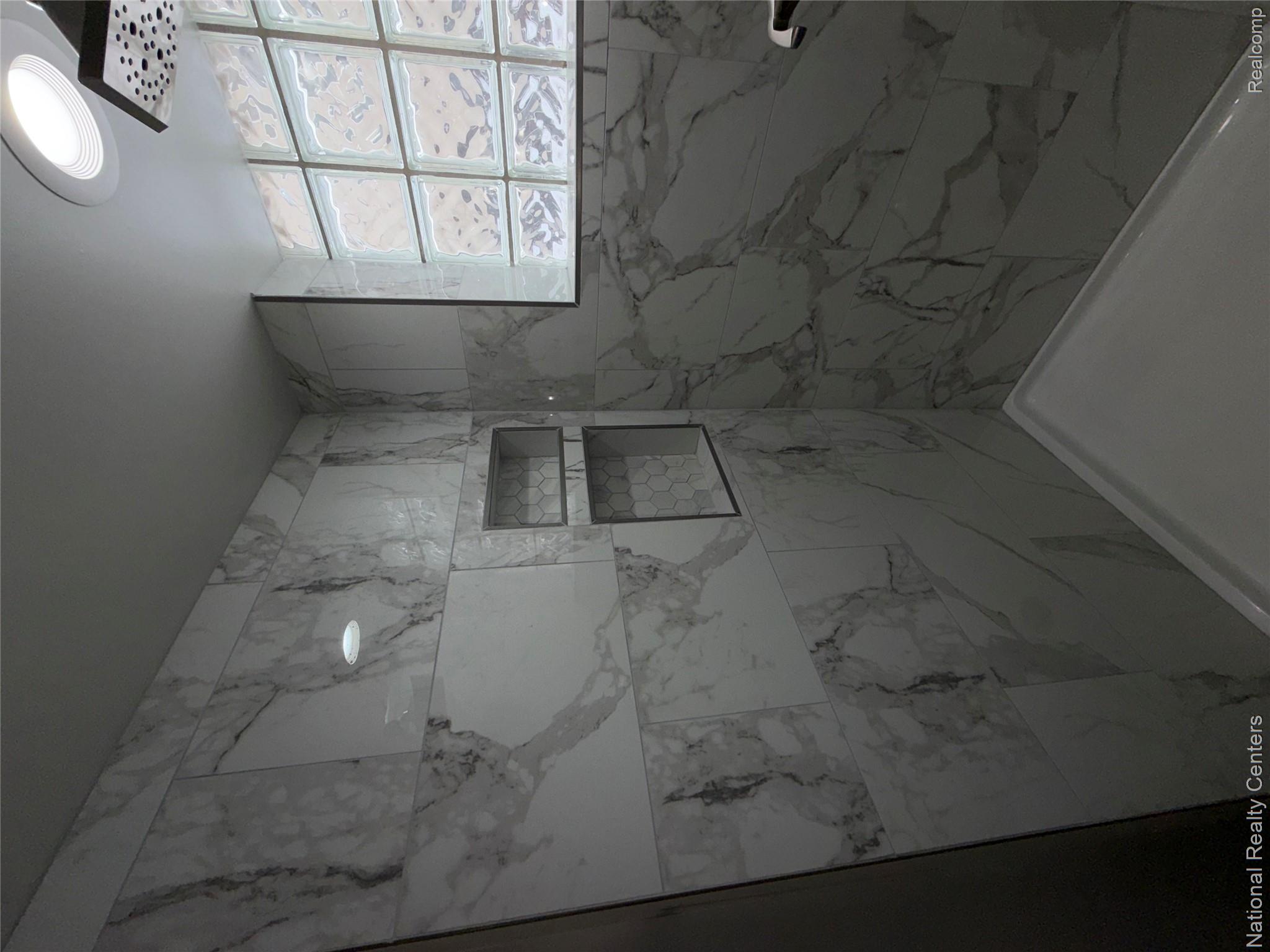 16522 Inverness Street Detroit, MI 48221 - Photo 47 of 62 Basement Full bath featuring a marble finish shower