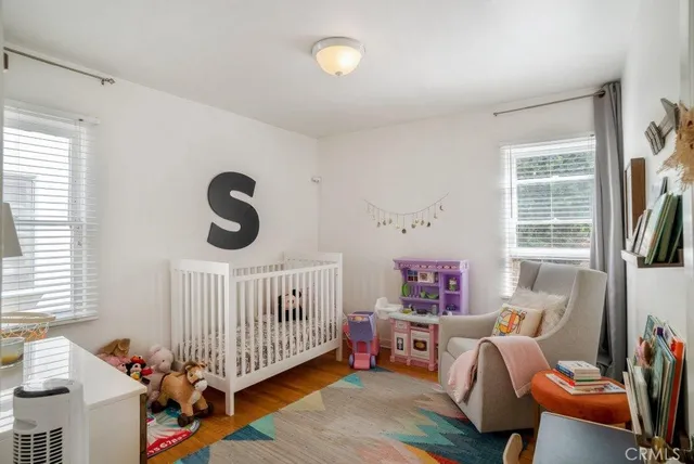 a view of backyard with sitting area