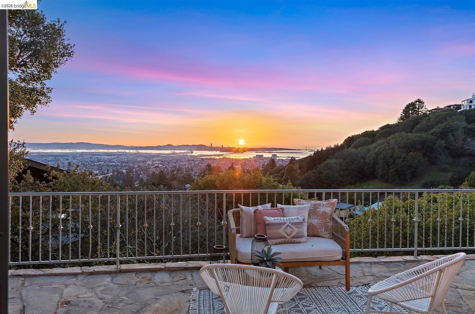 29 Live Oak Road Berkeley, CA 94705 - Photo 24 of 30 a view of a chairs in the roof deck