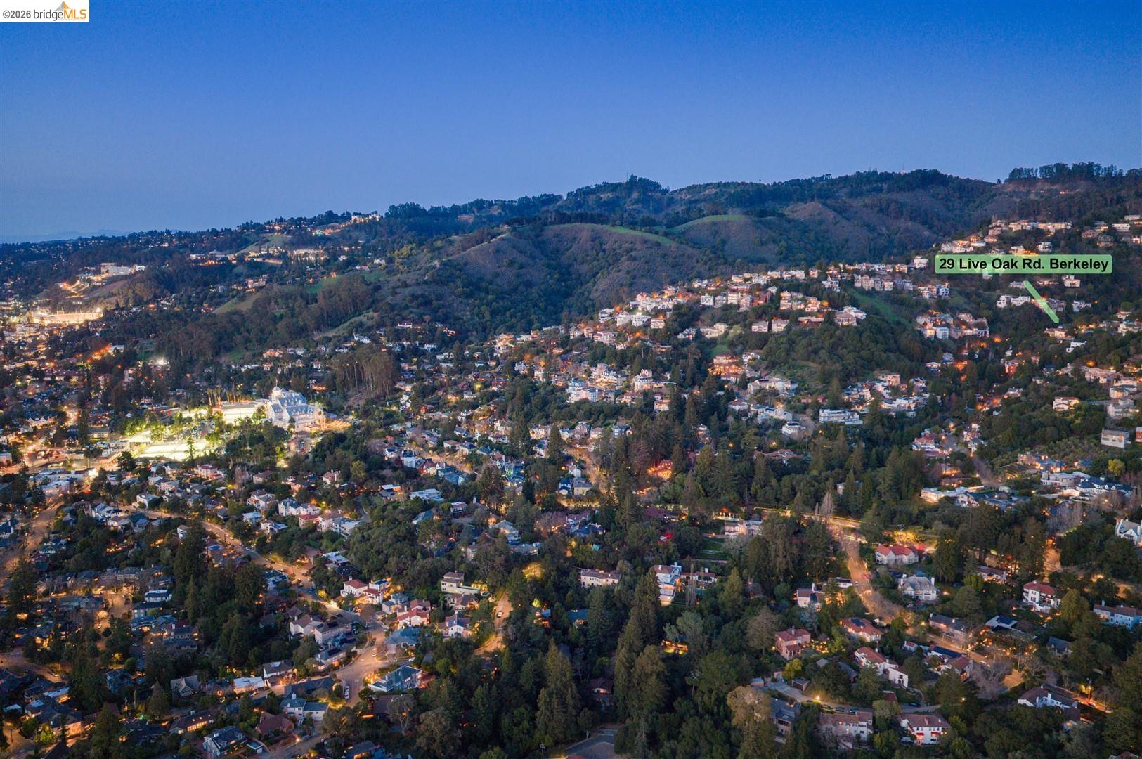 29 Live Oak Road Berkeley, CA 94705 - Photo 28 of 30 a view of city and mountain