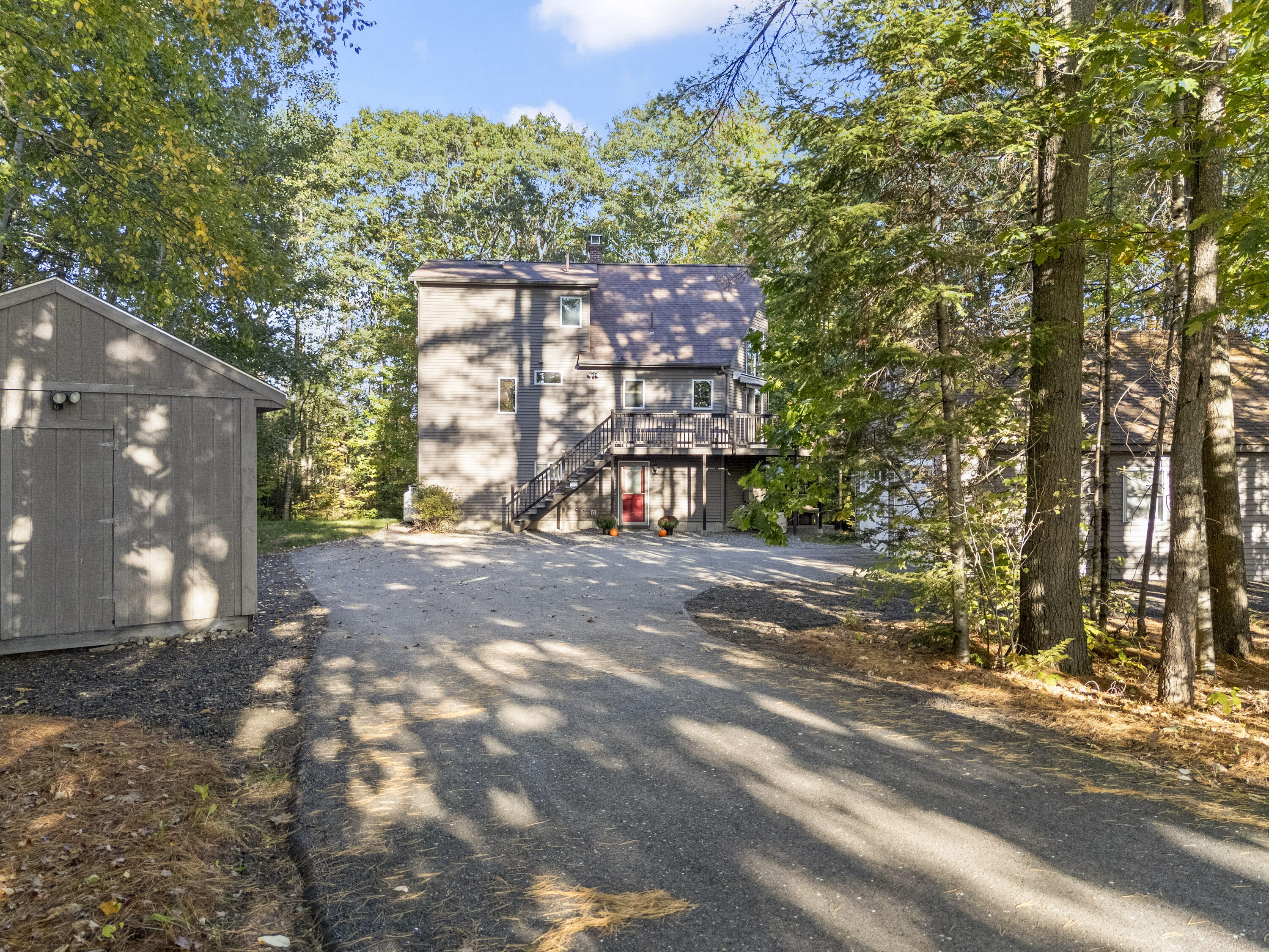 376 Bowdoinham Road Sabattus, ME 04280 - Photo 54 of 84 View from Bowdoimham Road