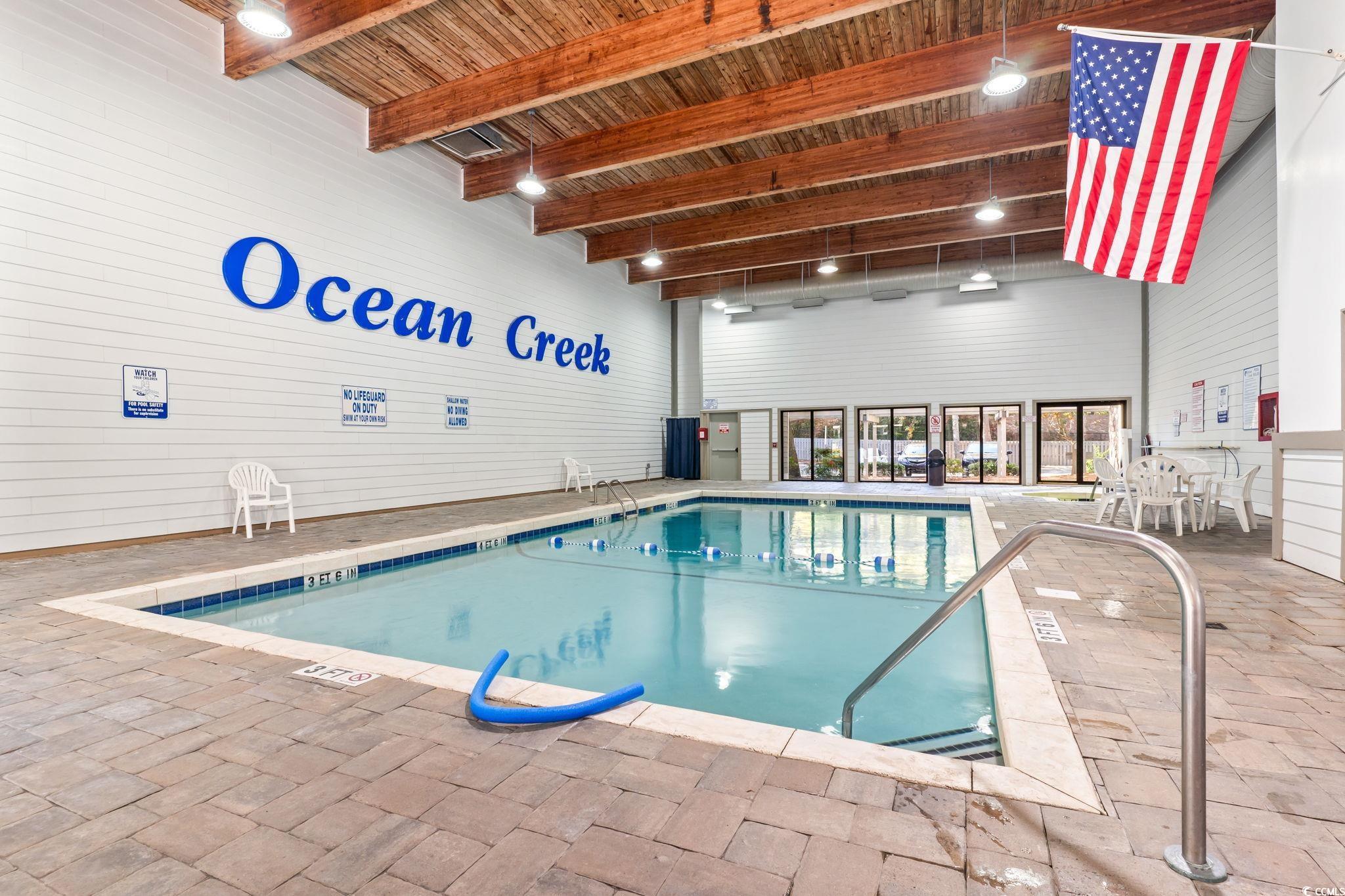 415 Ocean Creek Drive, Unit 2343 Myrtle Beach, SC 29572 - Photo 28 of 36 View of indoor pool