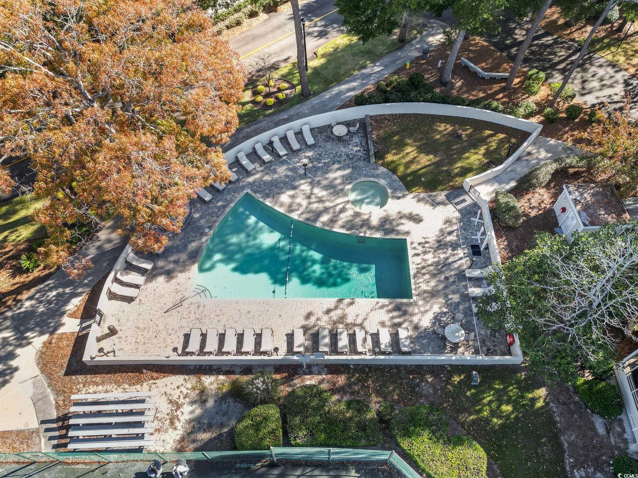 415 Ocean Creek Drive, Unit 2343 Myrtle Beach, SC 29572 - Photo 33 of 36 Aerial view of property's location