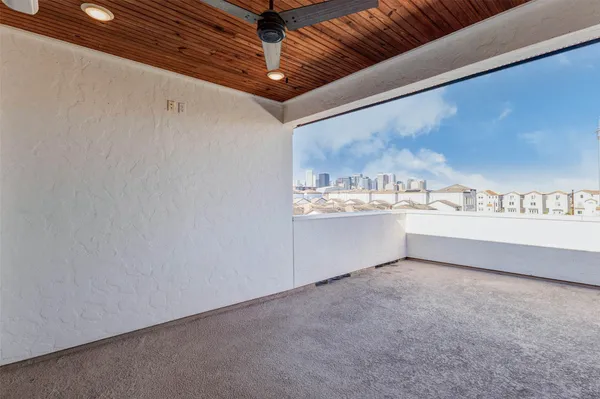 a view of a room with window