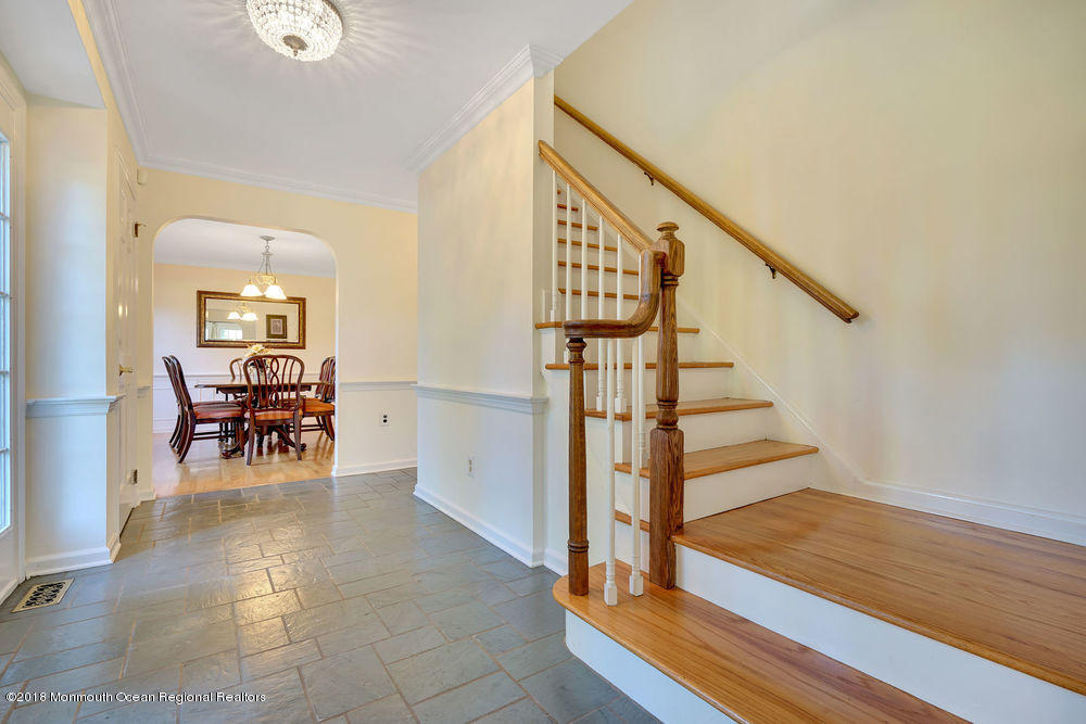 27 Partridge Way Colts Neck, NJ 07722 - Photo 24 of 58 Foyer Stairs