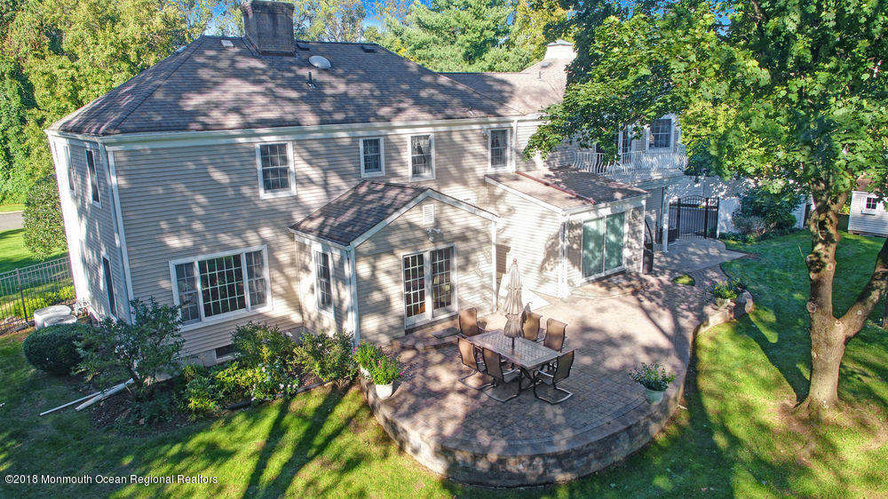 27 Partridge Way Colts Neck, NJ 07722 - Photo 41 of 58 Drone House back
