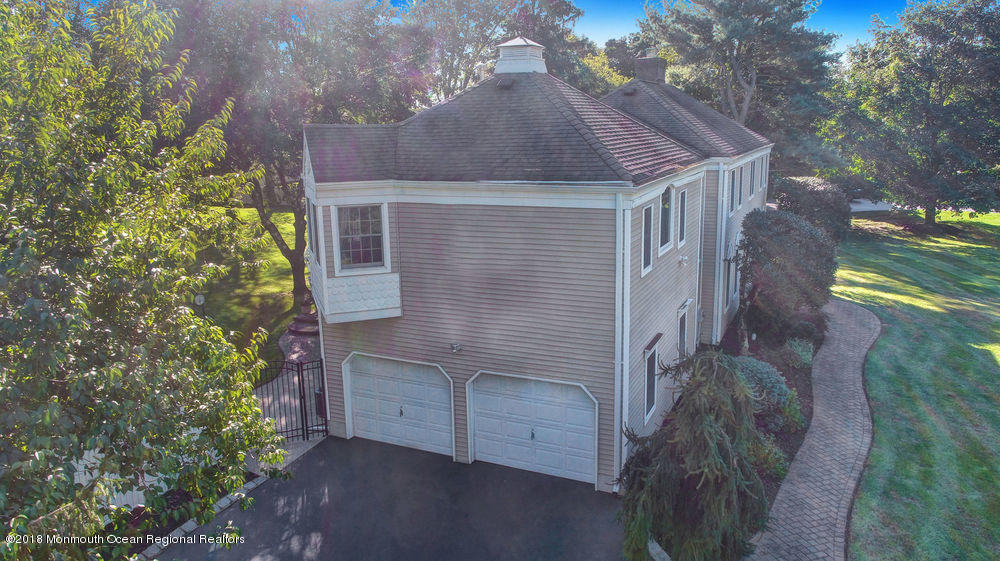 27 Partridge Way Colts Neck, NJ 07722 - Photo 58 of 58 Drone Side of House