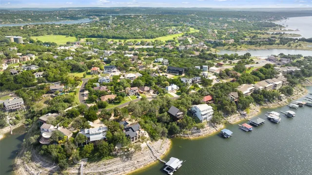 a view of a lake with outdoor space