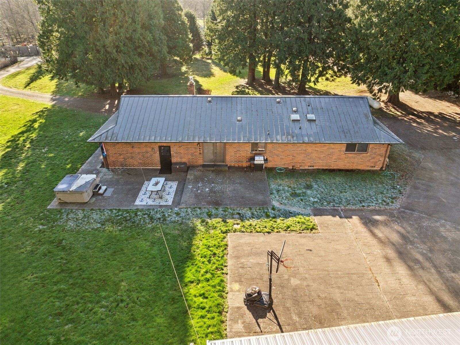 1797 Kaas Road Ferndale, WA 98248 - Photo 11 of 17 a view of a backyard
