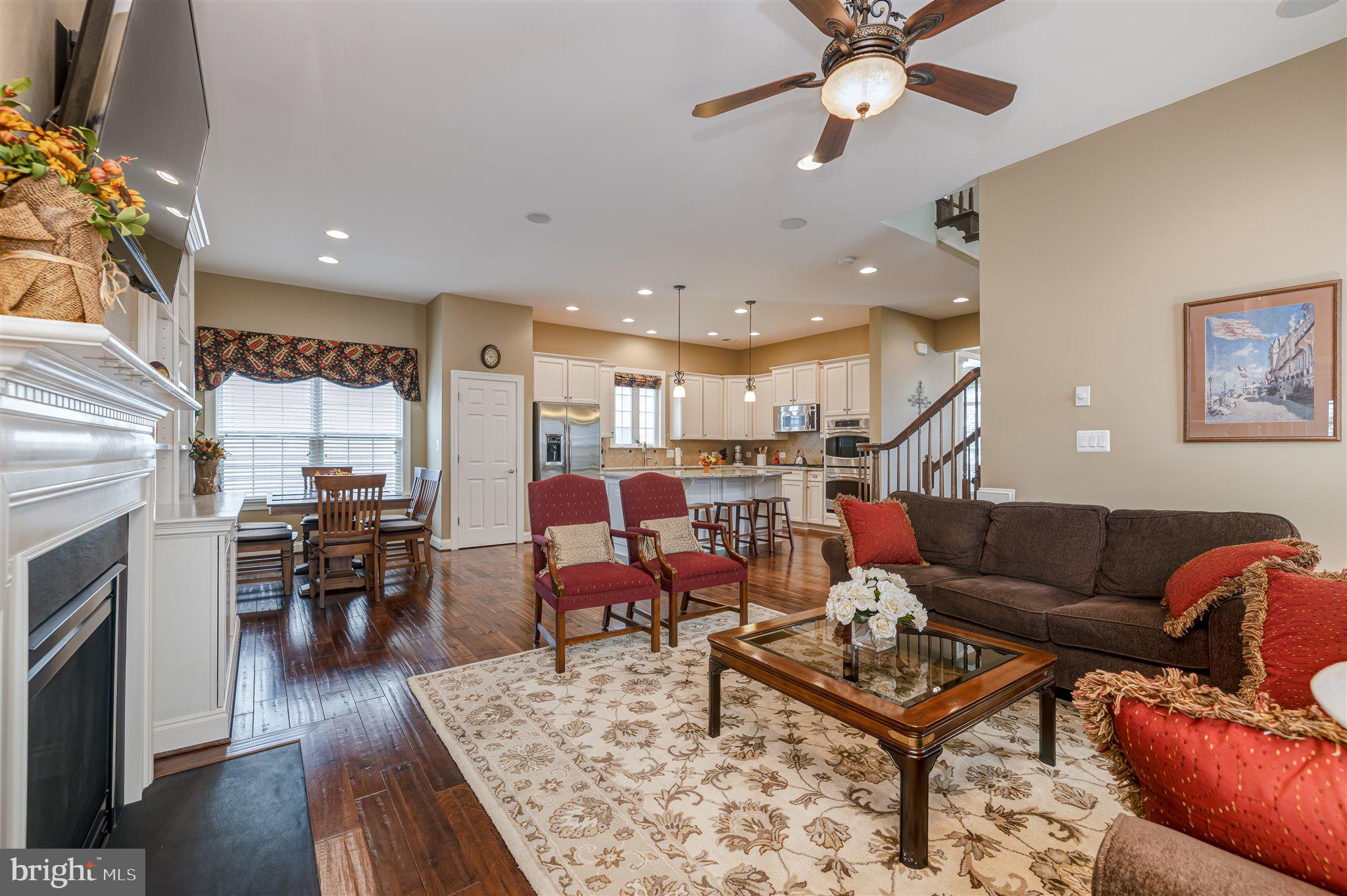 6007 Masondale Road Alexandria, VA 22315 - Photo 23 of 68 Family Room and Kitchen