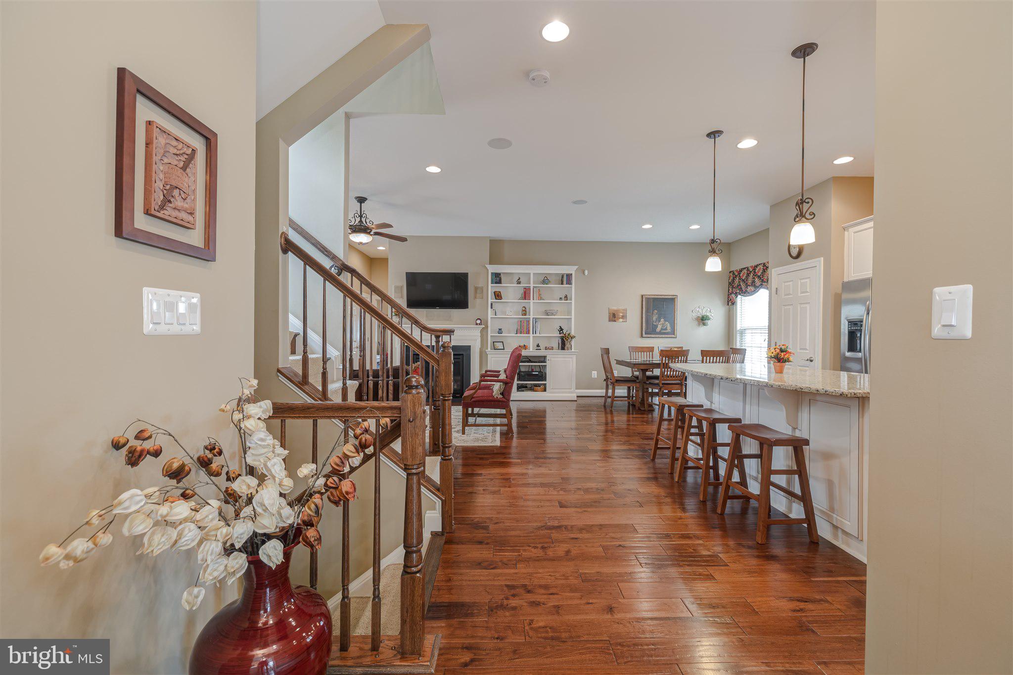 6007 Masondale Road Alexandria, VA 22315 - Photo 8 of 68 Entry into Kitchen and Family Room