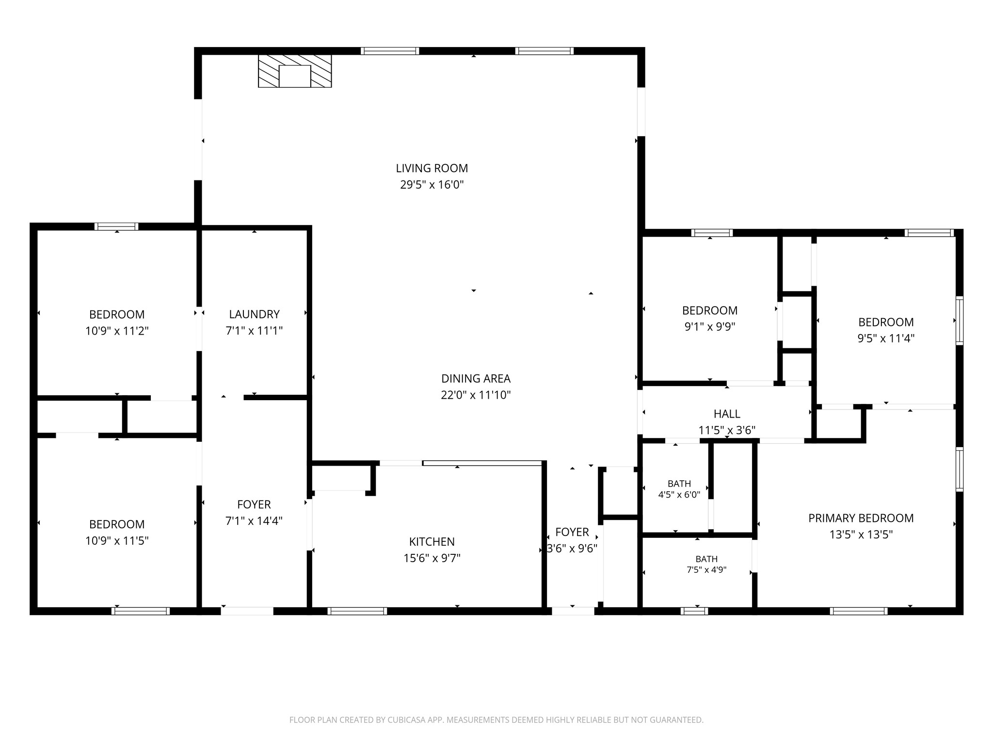 168 Sunset Ingleside, TX 78362 - Photo 26 of 26 Comprehensive digital floor plan detailing the interior layout, room dimensions, and overall flow of the home.