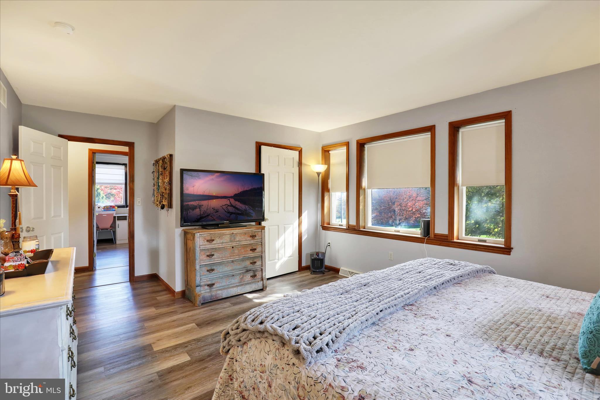 280 Snavely Mill Road Lititz, PA 17543 - Photo 32 of 45 a bedroom with furniture and a flat screen tv