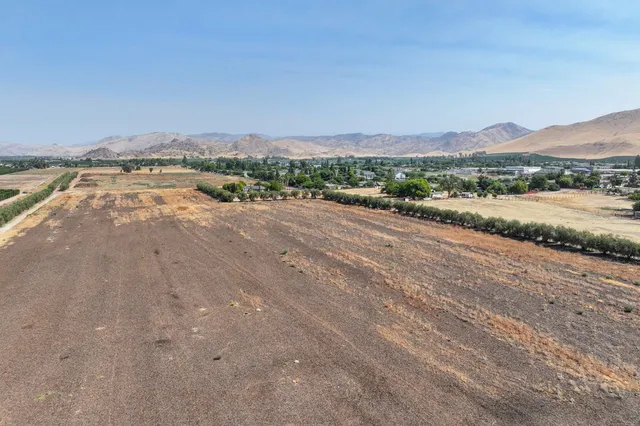 a view of a road with an ocean view