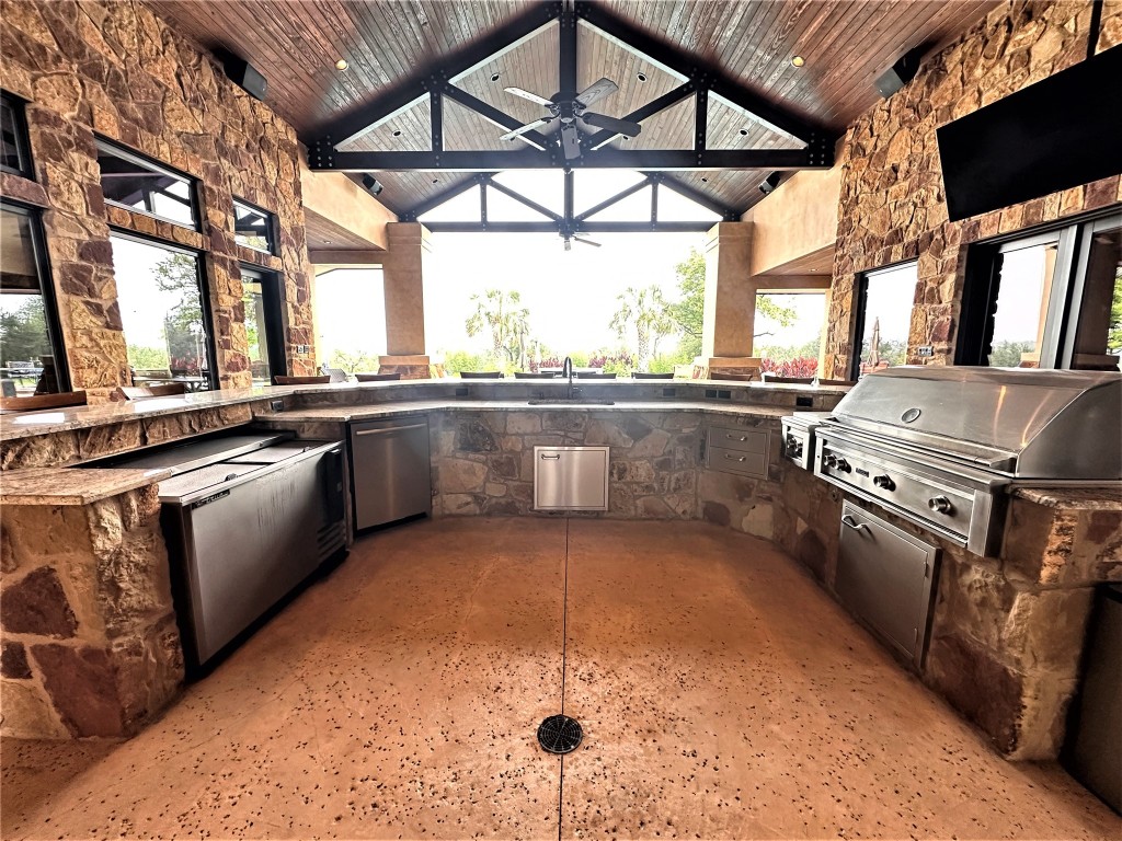 600 County Road 257 Liberty Hill, TX 78642 - Photo 22 of 30 Outdoor kitchen