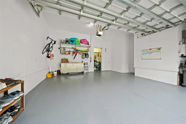 a view of storage and utility room with toys