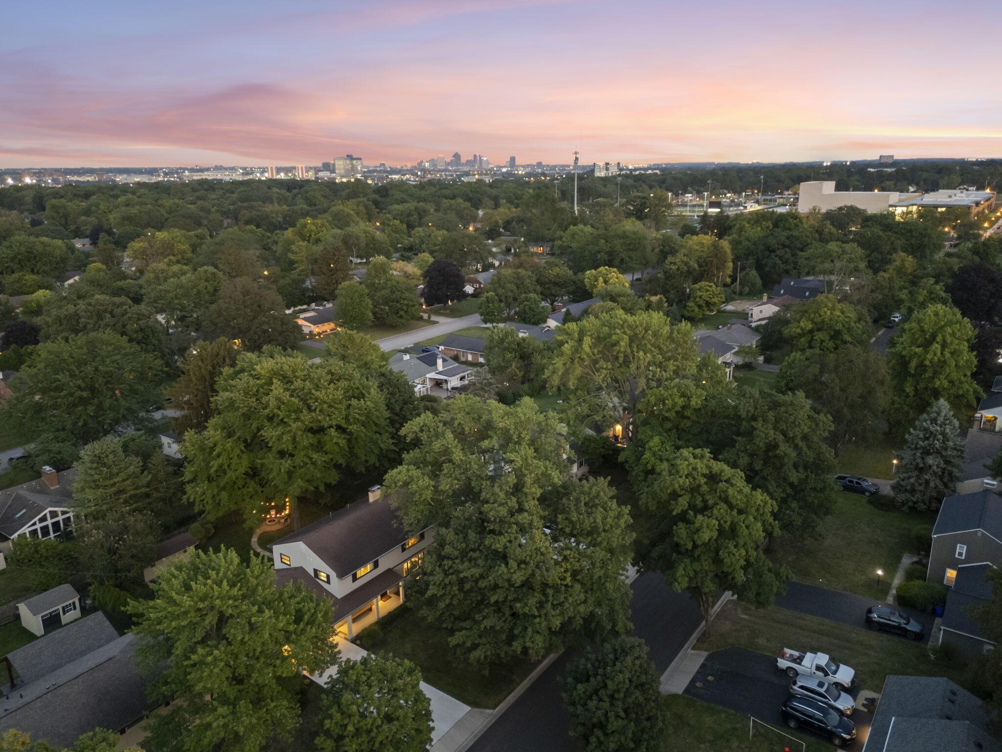 3170 Brandon Road Upper Arlington, OH 43221 - Photo 19 of 104 aerial views downtown