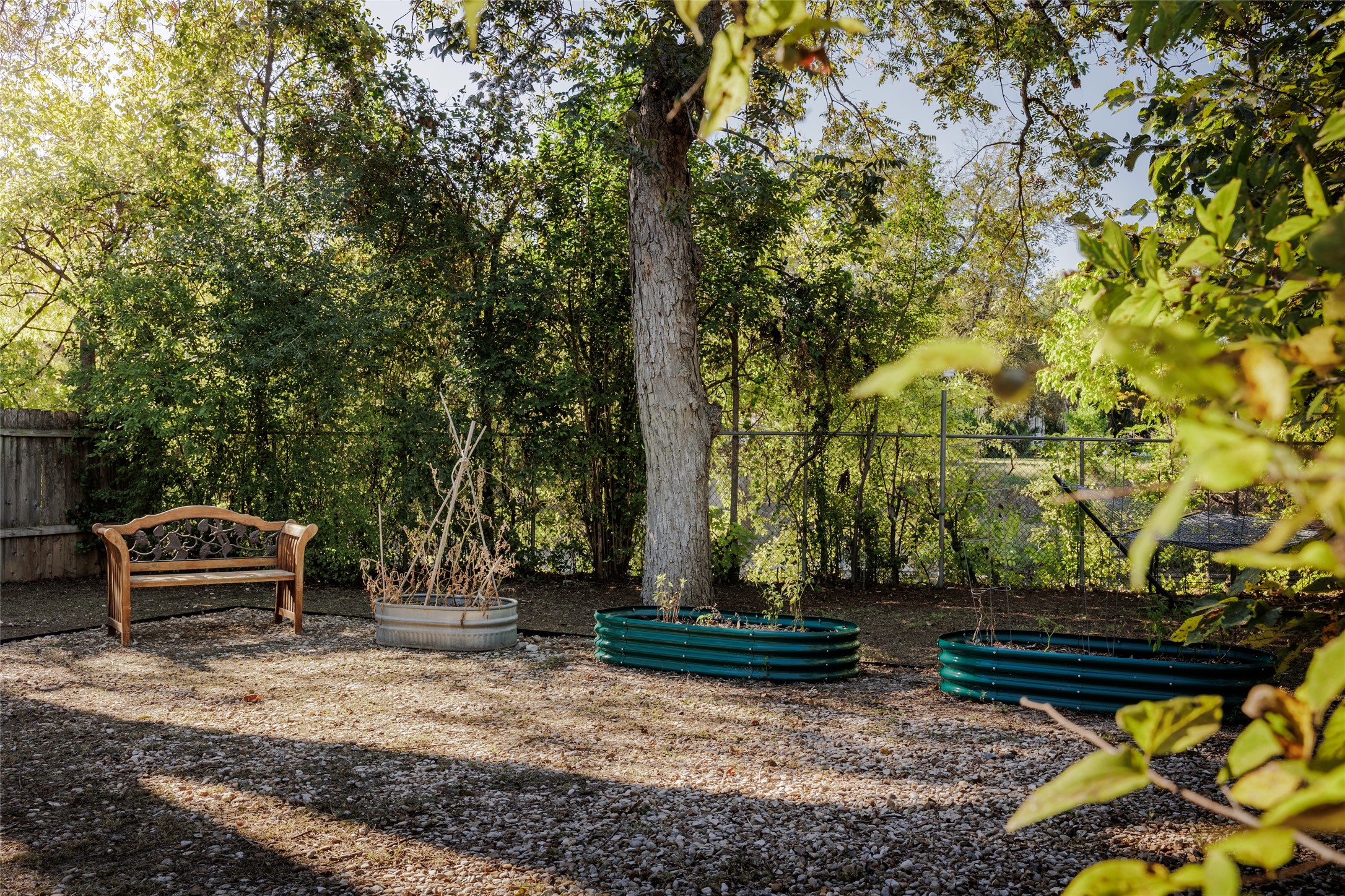 827 Gullett Street Austin, TX 78702 - Photo 24 of 25 a view of a park with large trees