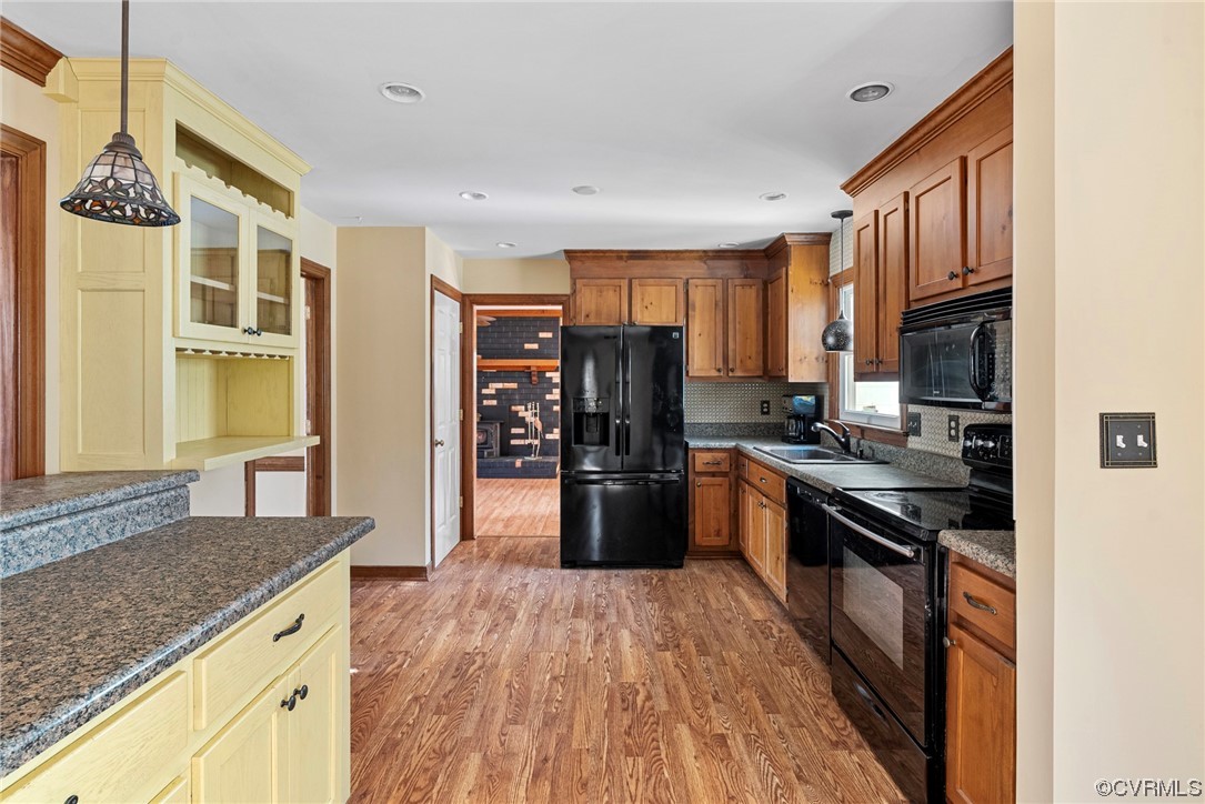 3319 Ludgate Road Chester, VA 23831 - Photo 11 of 47 a kitchen with stainless steel appliances granite countertop a stove refrigerator and a sink