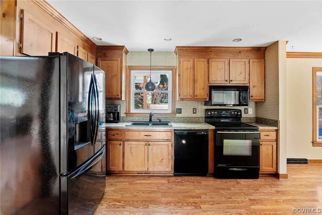 3319 Ludgate Road Chester, VA 23831 - Photo 12 of 47 a kitchen with stainless steel appliances granite countertop a refrigerator stove and sink