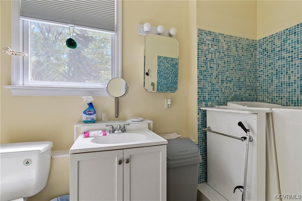 3319 Ludgate Road Chester, VA 23831 - Photo 44 of 47 a bathroom with a sink toilet and shower