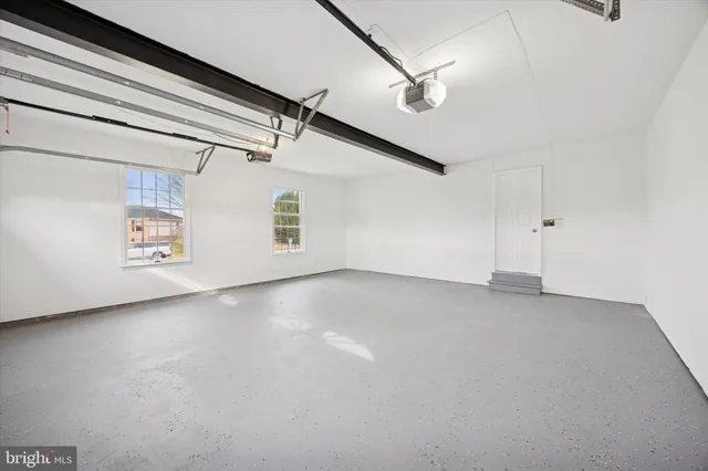 a view of a room with an empty space