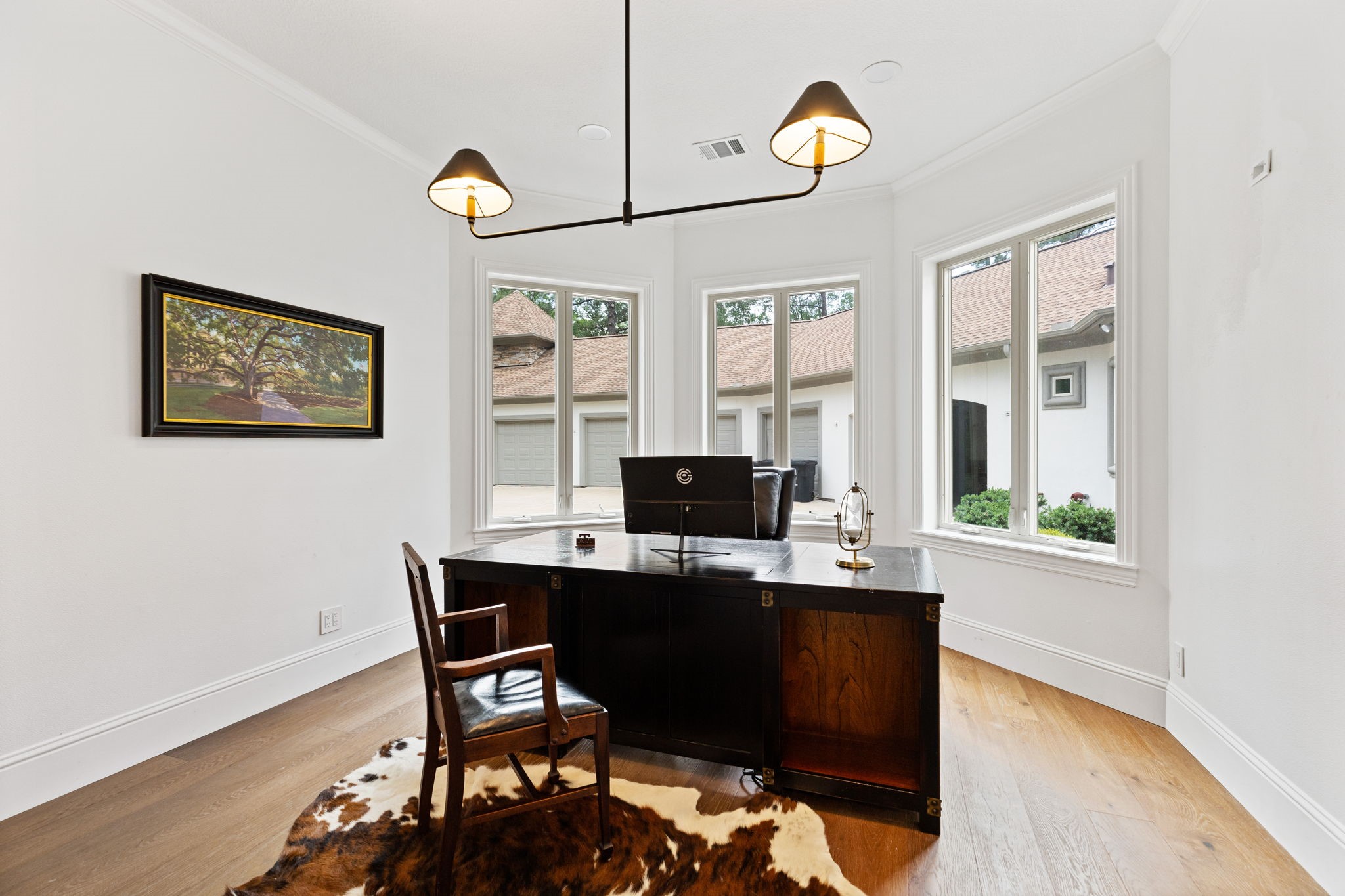 38223 Windy Ridge Trail Magnolia, TX 77355 - Photo 29 of 48 a view of a workspace with furniture and a window