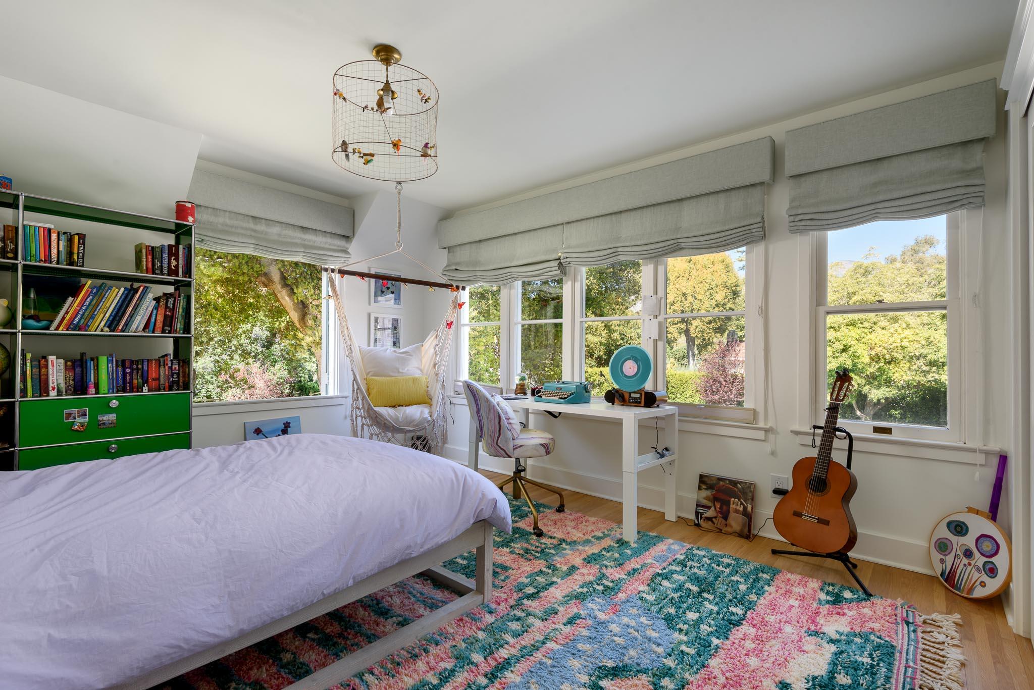 167 Pomar Lane Montecito, CA 93108 - Photo 19 of 35 a bed room with furniture and a window