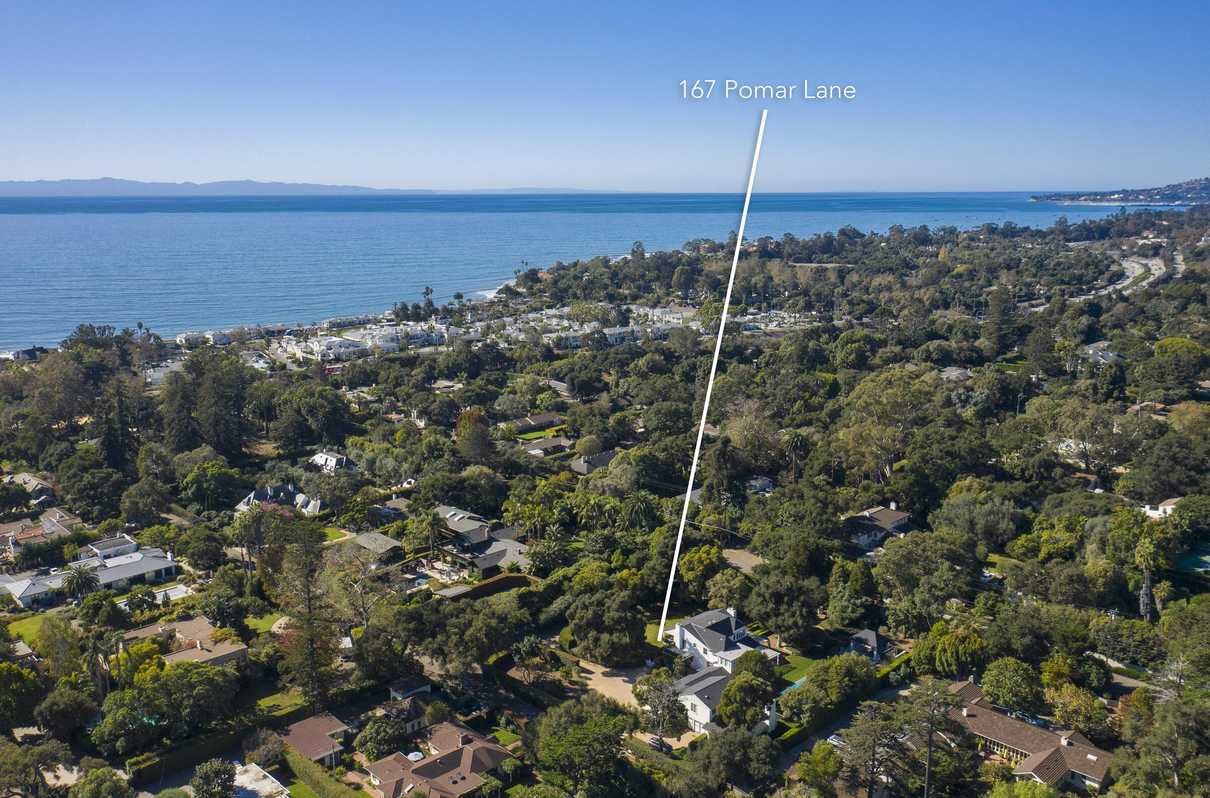 167 Pomar Lane Montecito, CA 93108 - Photo 35 of 35 a view of a city