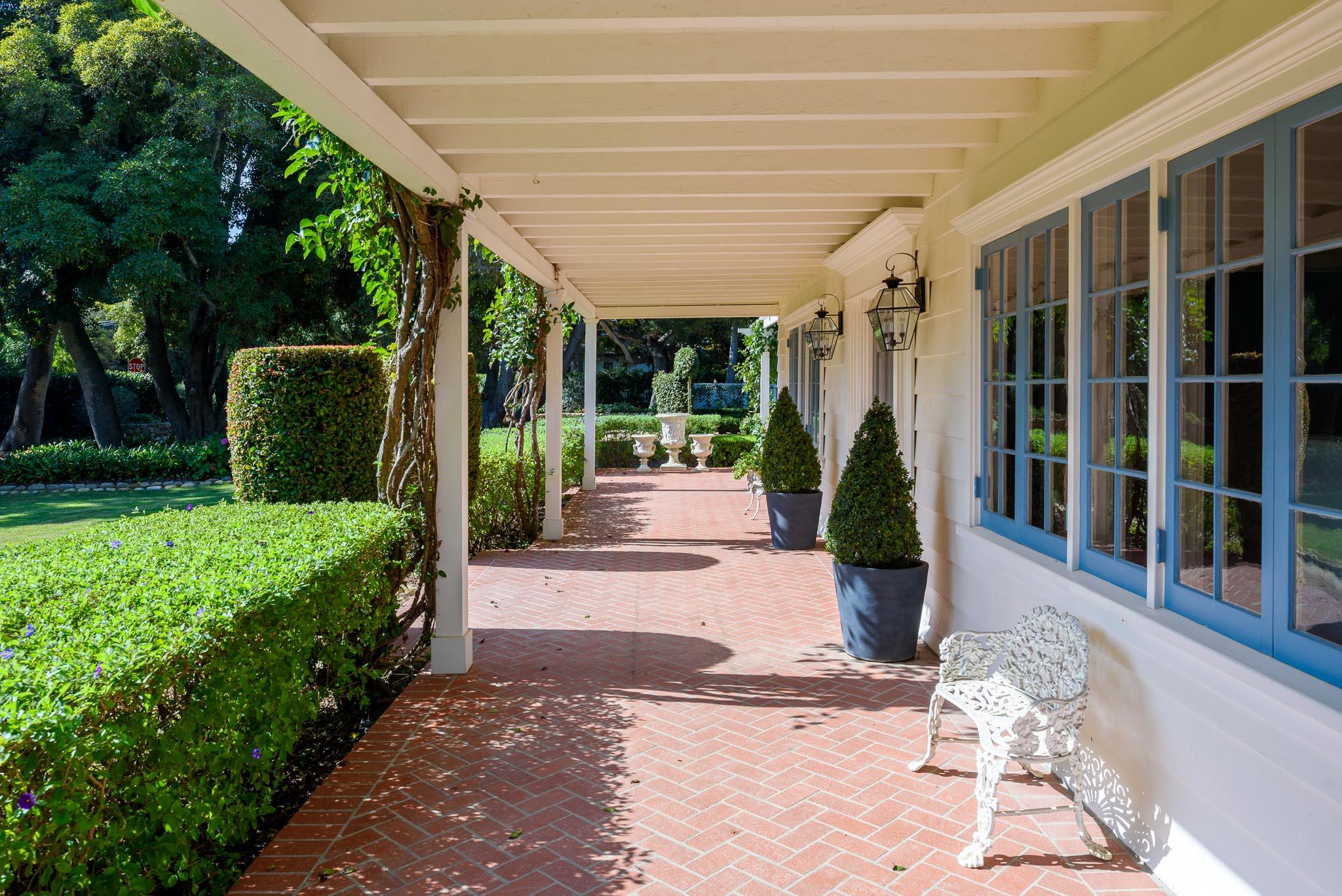 167 Pomar Lane Montecito, CA 93108 - Photo 5 of 35 a view of a entryway door front of house