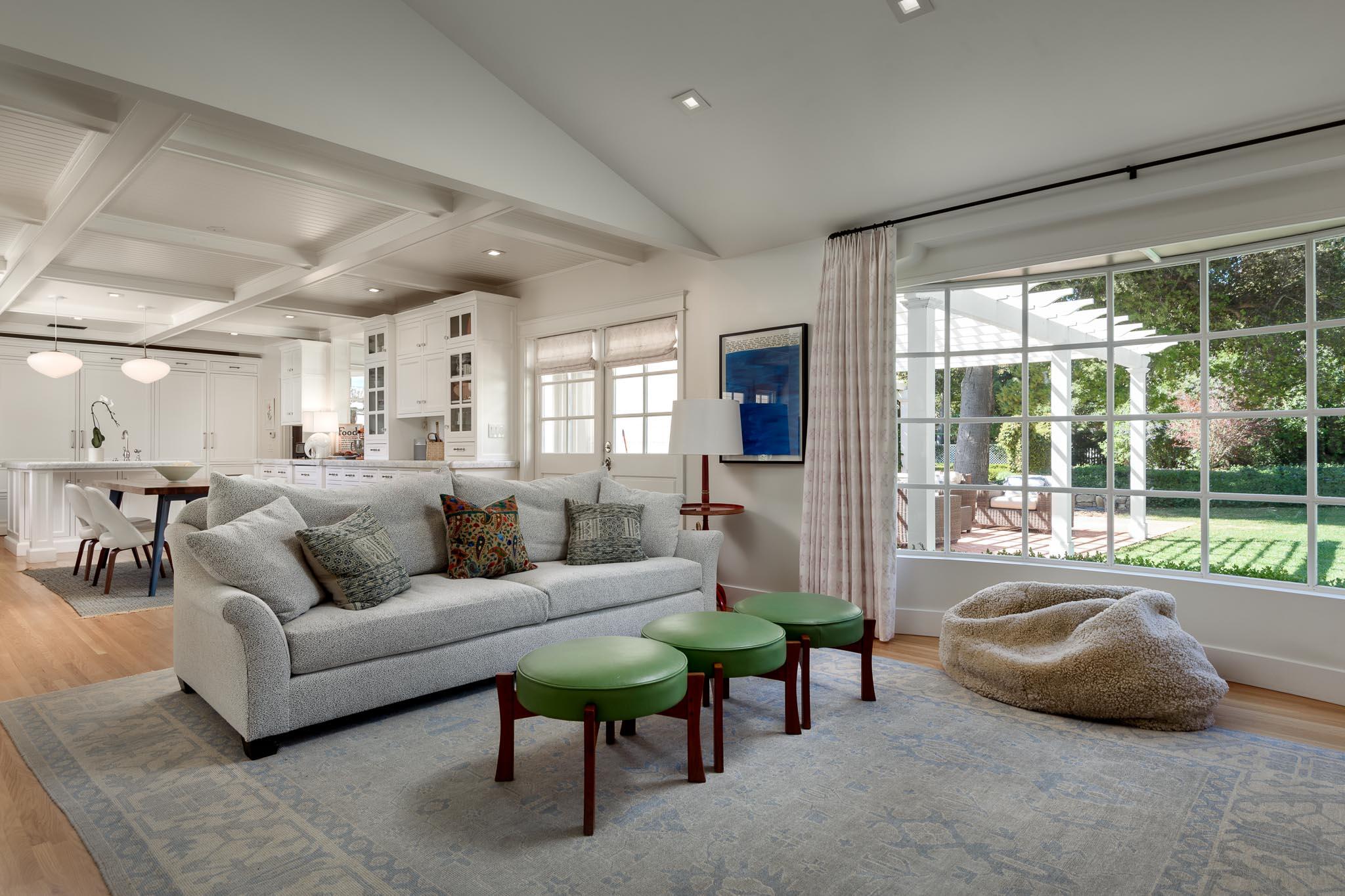 167 Pomar Lane Montecito, CA 93108 - Photo 9 of 35 a living room with furniture and a large window