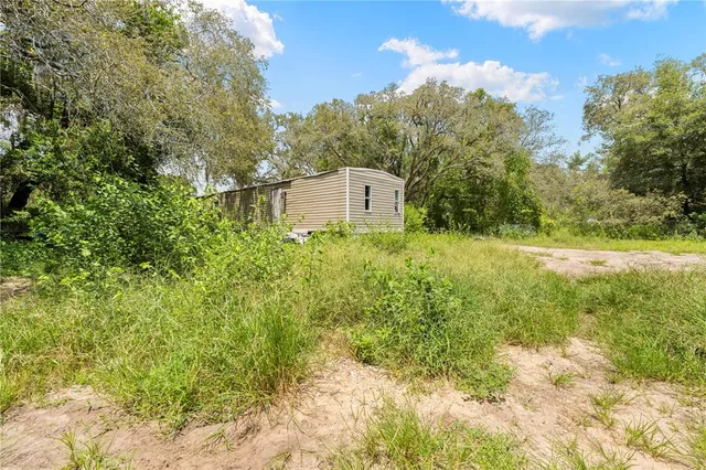 a view of a back yard