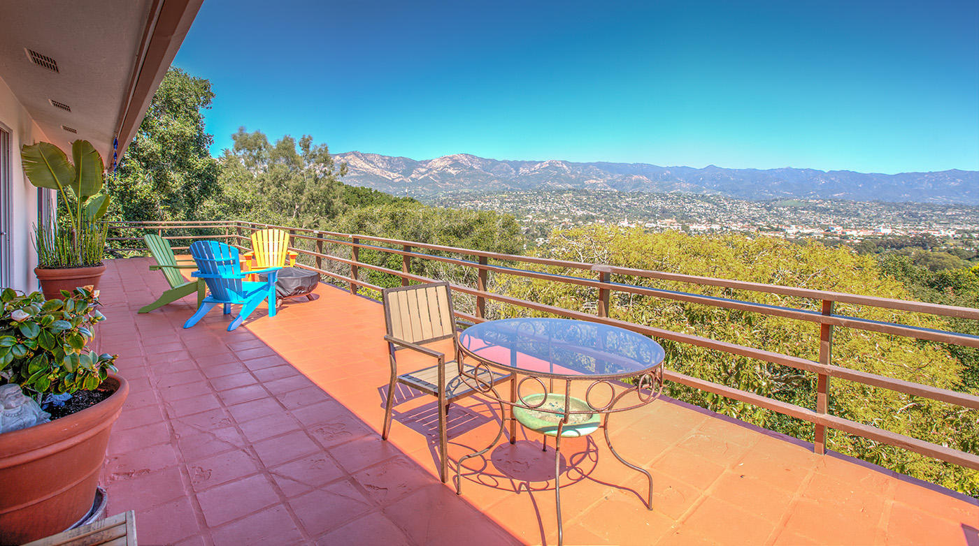 1264 Mountain View Road Santa Barbara, CA 93109 - Photo 7 of 20 Over 600 sq ft of decking