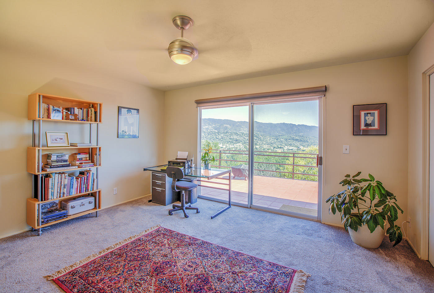 1264 Mountain View Road Santa Barbara, CA 93109 - Photo 9 of 20 2nd BDR or office w/views