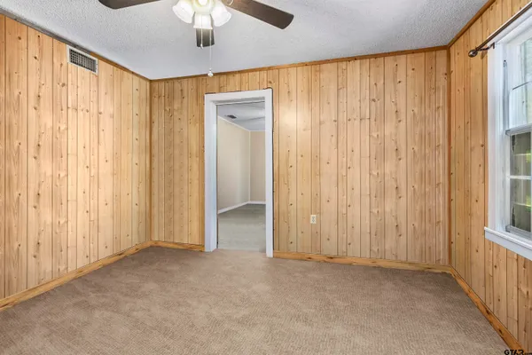 a view of a lake with a houses