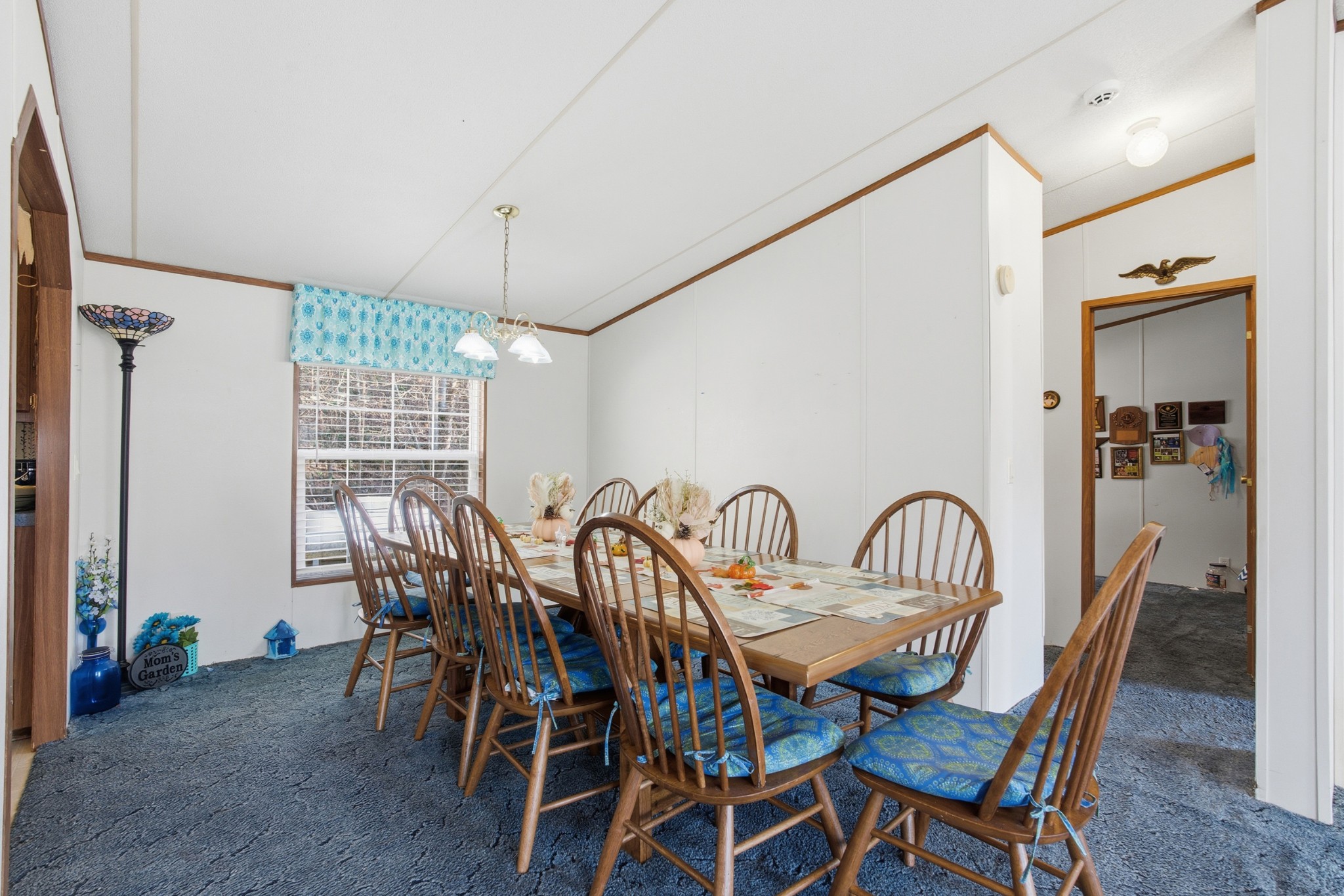 1700 Cumberland Valley Road Erin, TN 37061 - Photo 13 of 24 a view of a dining room with furniture window and outside view