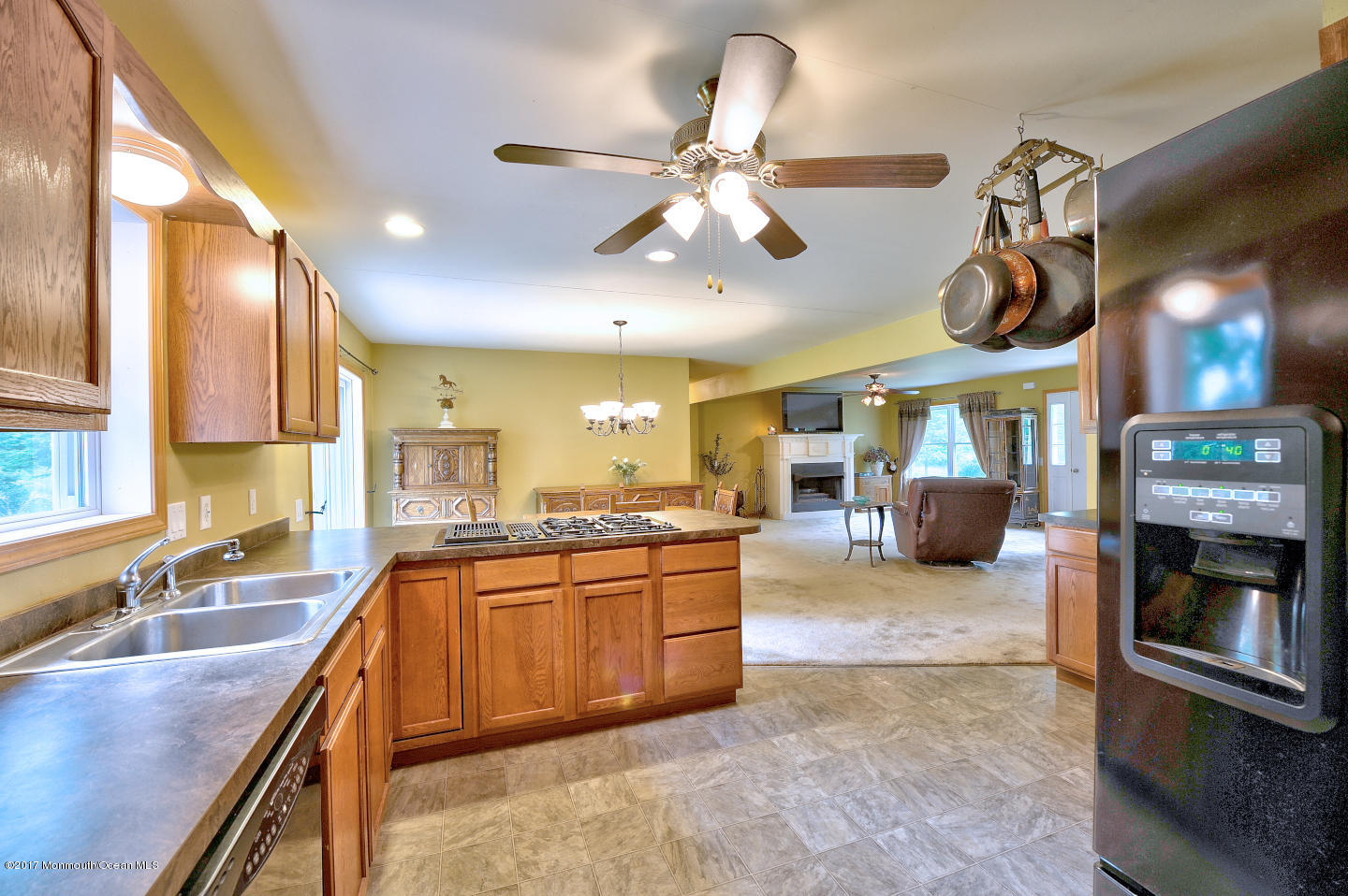 274 Trenton Lakewood Road Cream Ridge, NJ 08514 - Photo 16 of 31 a kitchen with stainless steel appliances granite countertop a sink and a stove