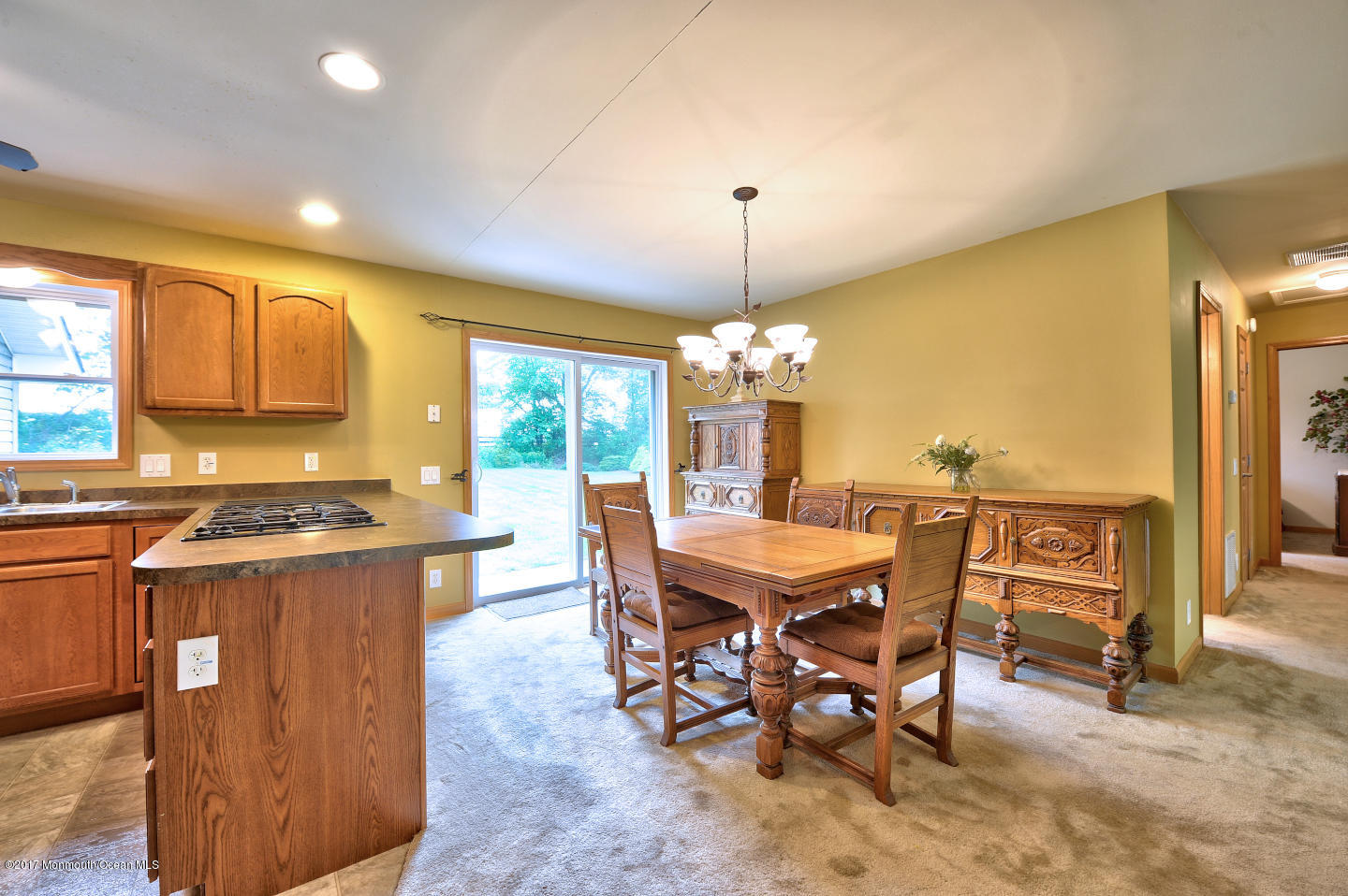 274 Trenton Lakewood Road Cream Ridge, NJ 08514 - Photo 10 of 31 a view of a dining room with furniture window and outside view