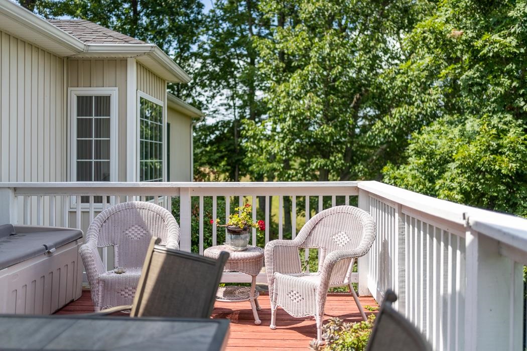 170 Old Back Road Raphine, VA 24472 - Photo 62 of 66 a view of a chair and table in the balcony
